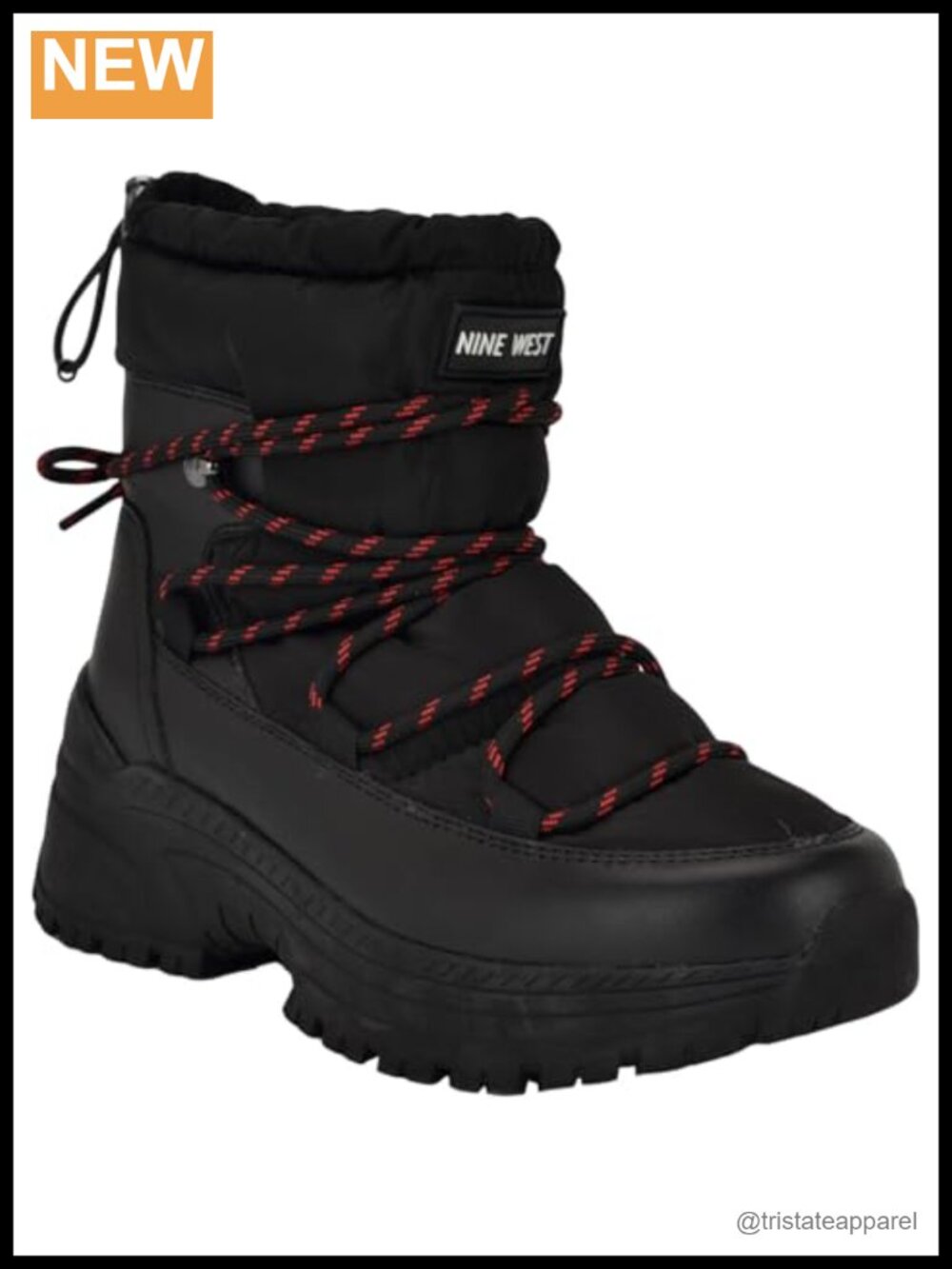 Nine West Women's Dyme Ankle Boots Faux Leather Lug Sole